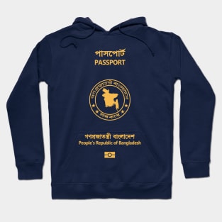 Bangladesh passport Hoodie